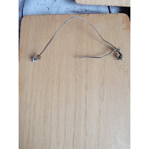 Vintage Hand painted Owl Wooden Plaques Set 3 Barn Owl Great Horned Owl Folk Art - Picture 10 of 10